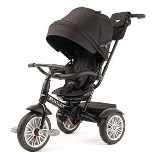 ONYX BLACK BENTLEY 6 IN 1 STROLLER TRIKE - Black NEW